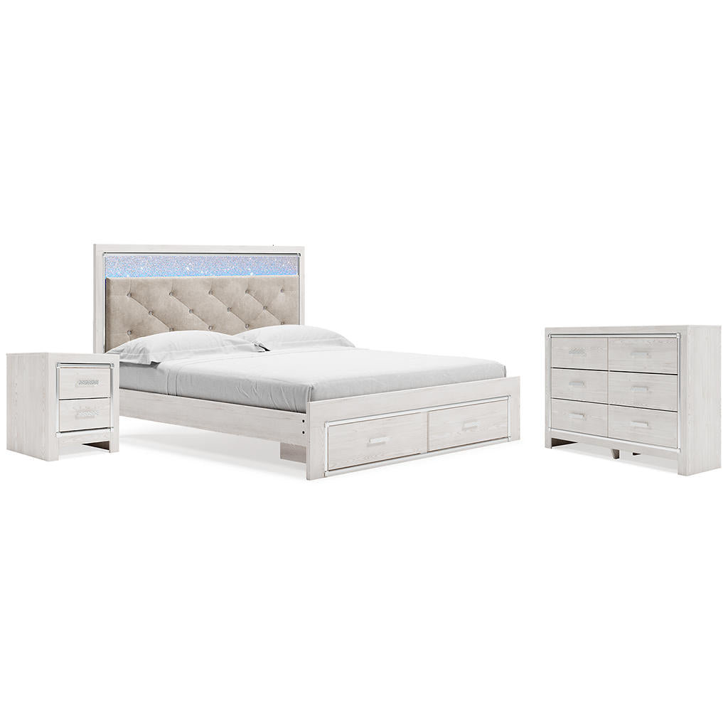 Altyra King Storage Bed, Dresser and Nightstand Signature Design by Ashley® Uncategorized