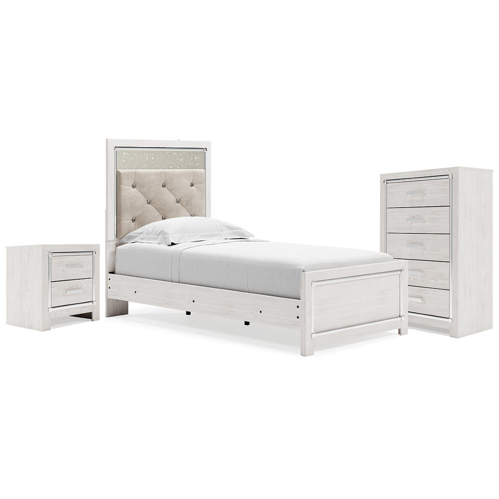 Altyra Twin Panel Bed, Chest and Nightstand Signature Design by Ashley® Uncategorized