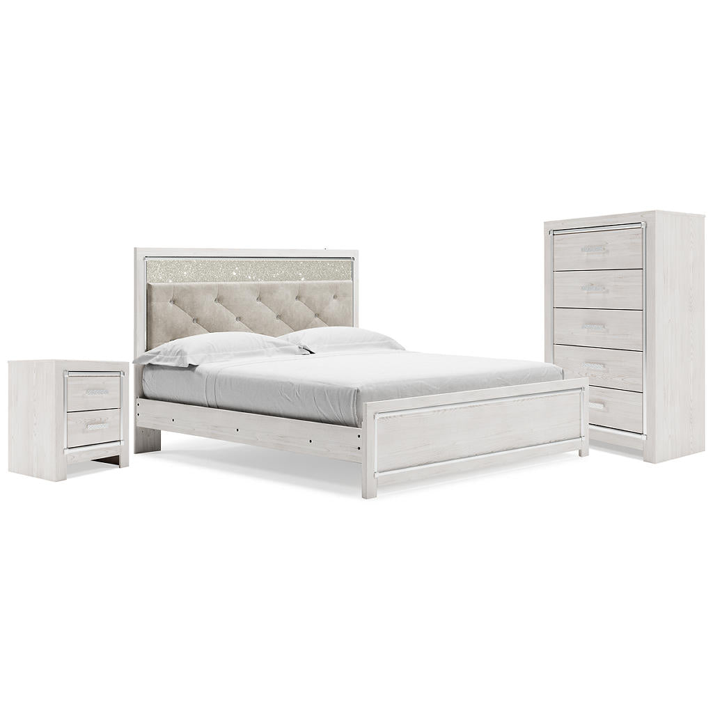 Altyra King Panel Bed, Chest and 2 Nightstands Signature Design by Ashley® Uncategorized