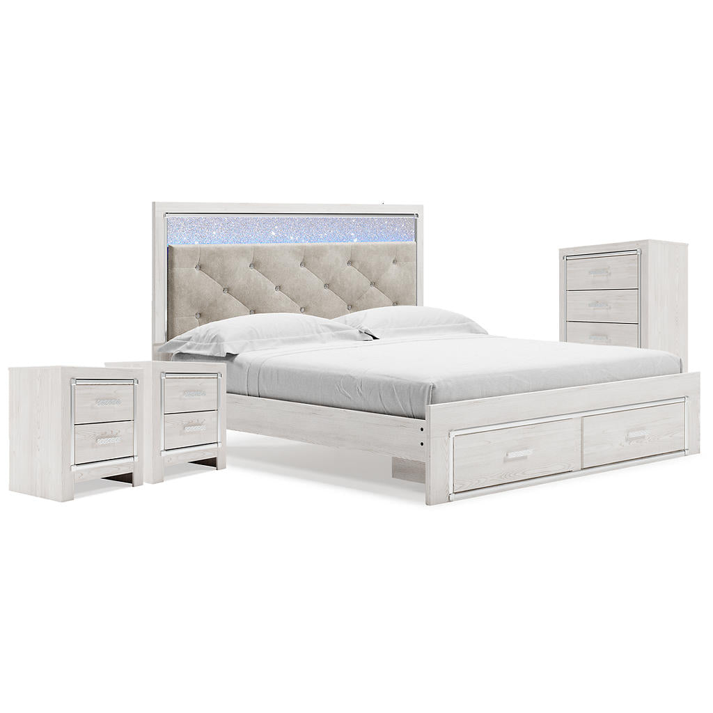 Altyra King Storage Bed, Chest and 2 Nightstands Signature Design by Ashley® Uncategorized