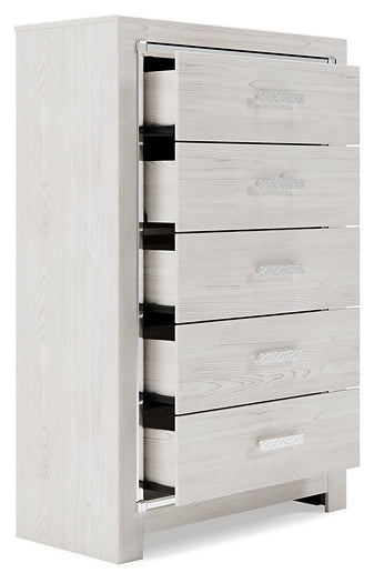 Altyra Queen Upholstered Panel Bed, Dresser, Mirror, Chest and Nightstand Signature Design by Ashley® Uncategorized