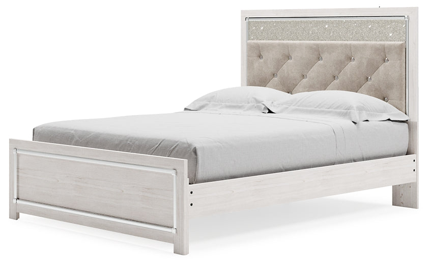 Altyra Queen Upholstered Panel Bed, Dresser, Mirror, Chest and Nightstand Signature Design by Ashley® Uncategorized