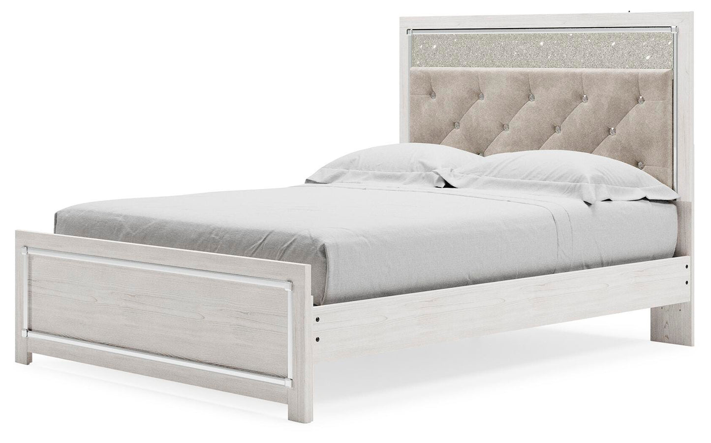 Altyra Queen Upholstered Panel Bed, Dresser and Mirror (B15) Signature Design by Ashley® Bedroom