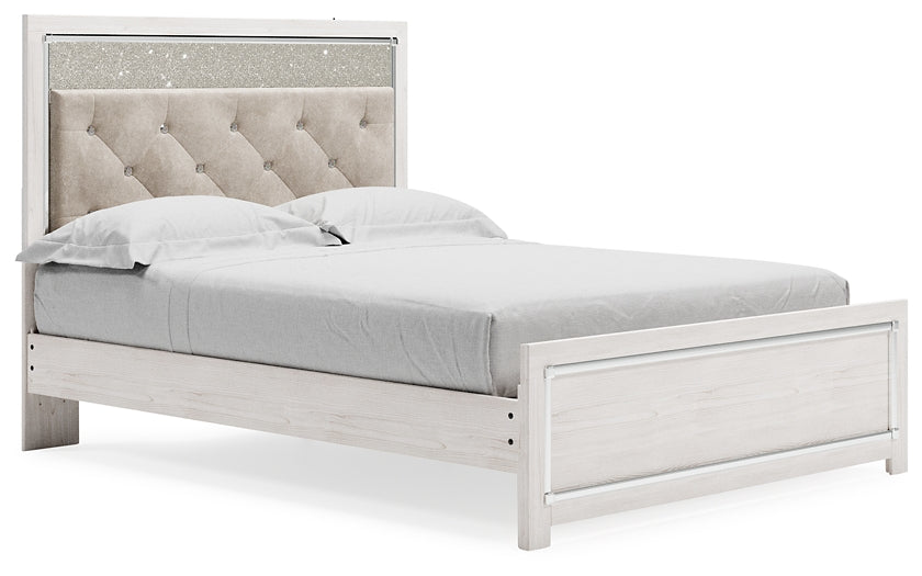 Altyra Queen Upholstered Panel Bed, Dresser, Mirror, Chest and Nightstand Signature Design by Ashley® Uncategorized