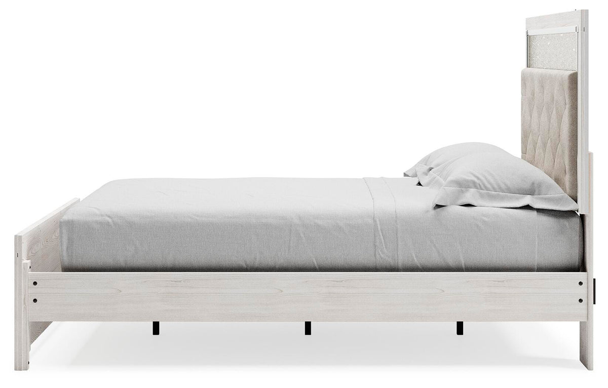 Altyra Queen Upholstered Panel Bed, Dresser and Mirror (B15) Signature Design by Ashley® Bedroom