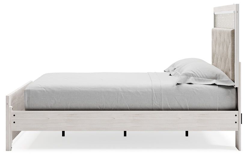 Altyra Queen Upholstered Panel Bed, Dresser, Mirror, Chest and Nightstand Signature Design by Ashley® Uncategorized