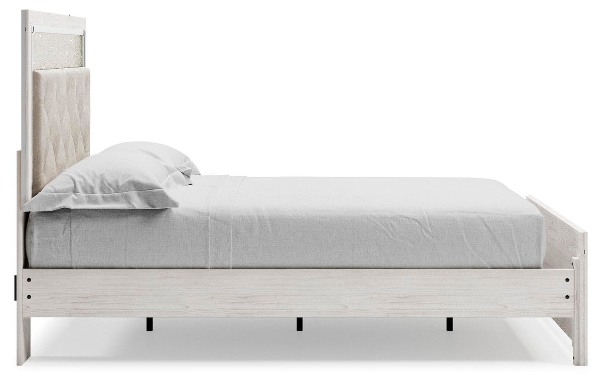 Altyra Queen Upholstered Panel Bed, Dresser and Mirror (B15) Signature Design by Ashley® Bedroom