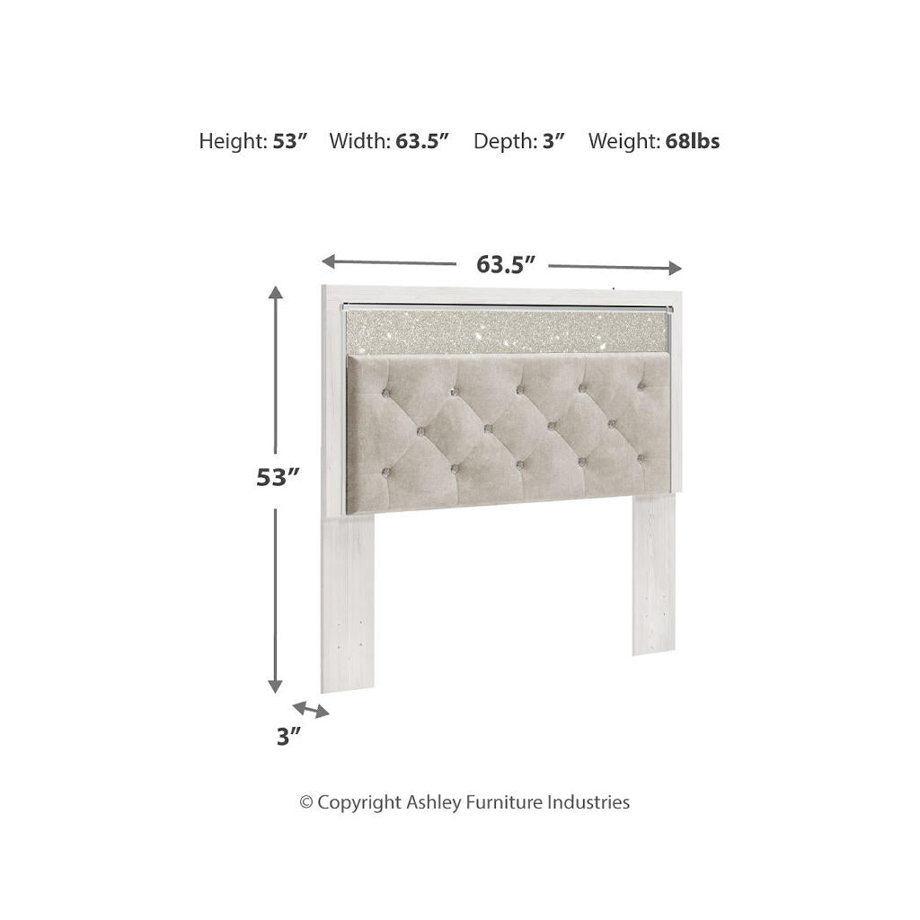 Altyra Queen Upholstered Panel Headboard Signature Design by Ashley® Bedroom