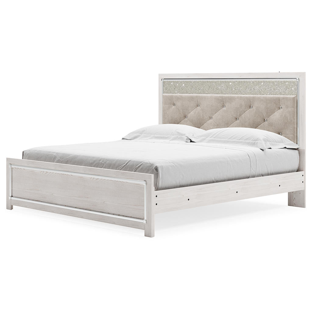 Lawroy King Panel Bed, Dresser, Mirror and Nightstand Benchcraft® Uncategorized