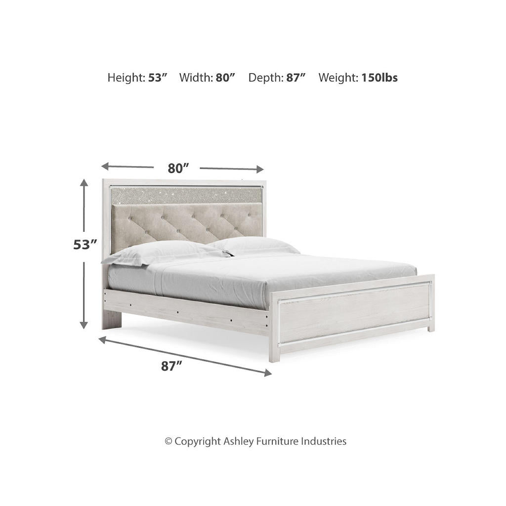 Altyra King Bed, Dresser, Mirror and Nightstand — Panel Four Signature Design by Ashley® Uncategorized