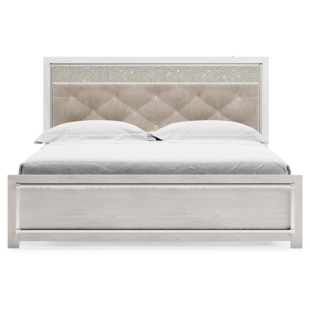 Altyra King Panel Bed, Dresser, Mirror, Chest and Nightstand Signature Design by Ashley® Uncategorized