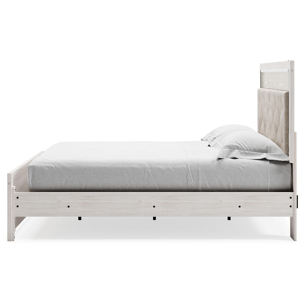 Lawroy King Panel Bed, Dresser, Mirror and Nightstand Benchcraft® Uncategorized