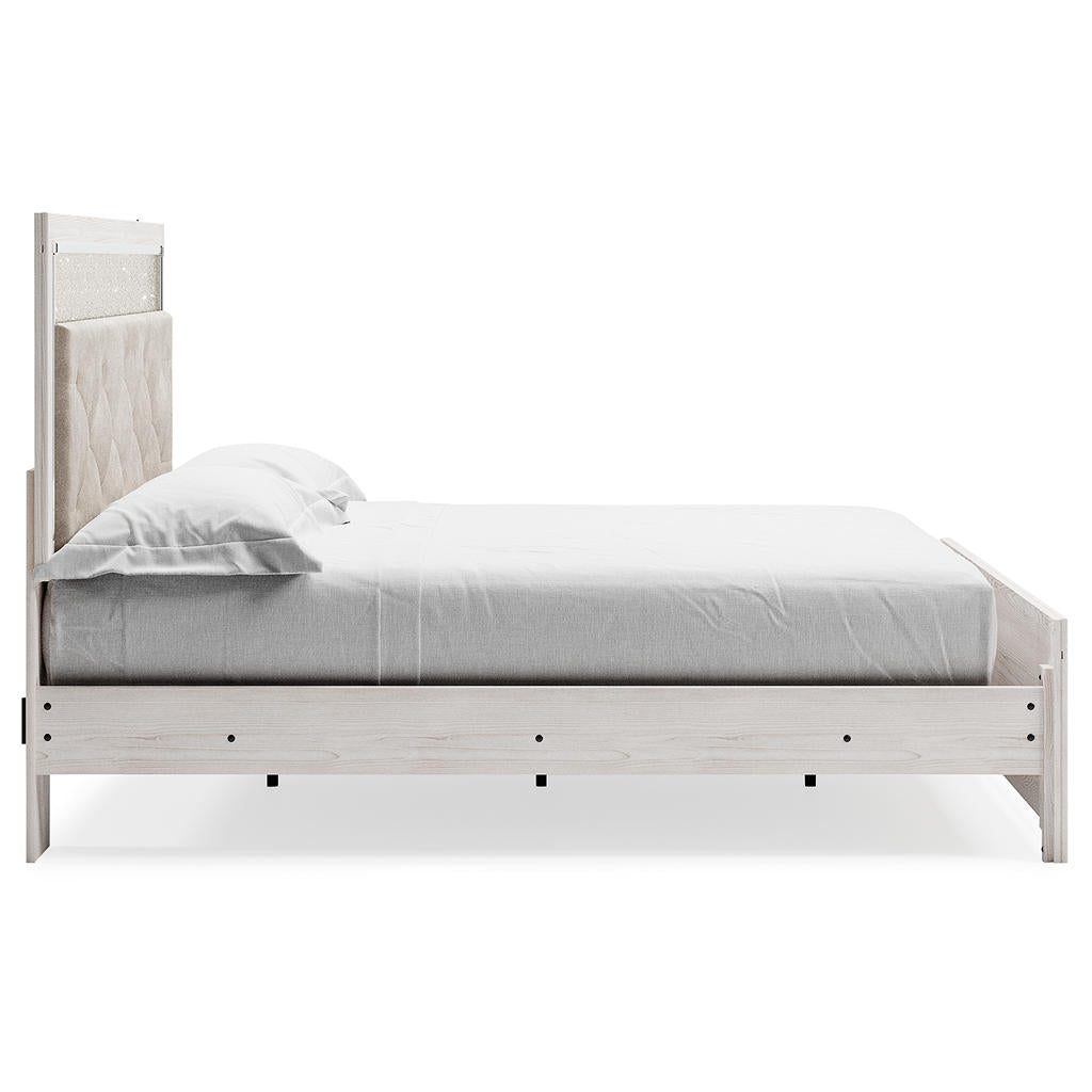 Lawroy King Panel Bed, Dresser, Mirror and Nightstand Benchcraft® Uncategorized