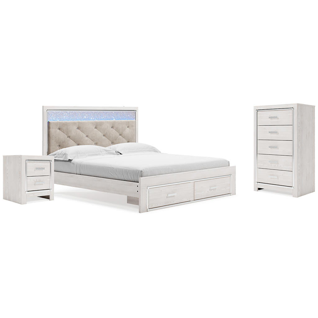Altyra King Storage Bed, Chest and Nightstand Signature Design by Ashley® Uncategorized