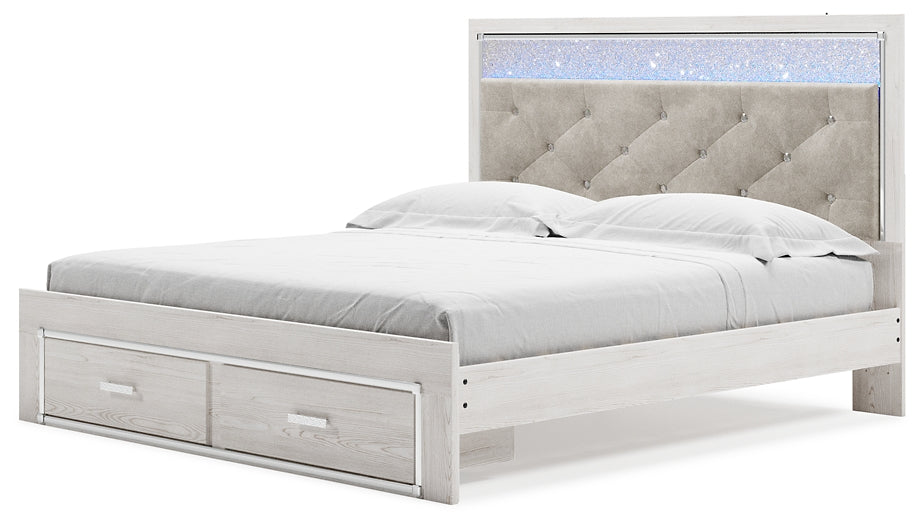 Altyra King Storage Bed, Chest and Nightstand