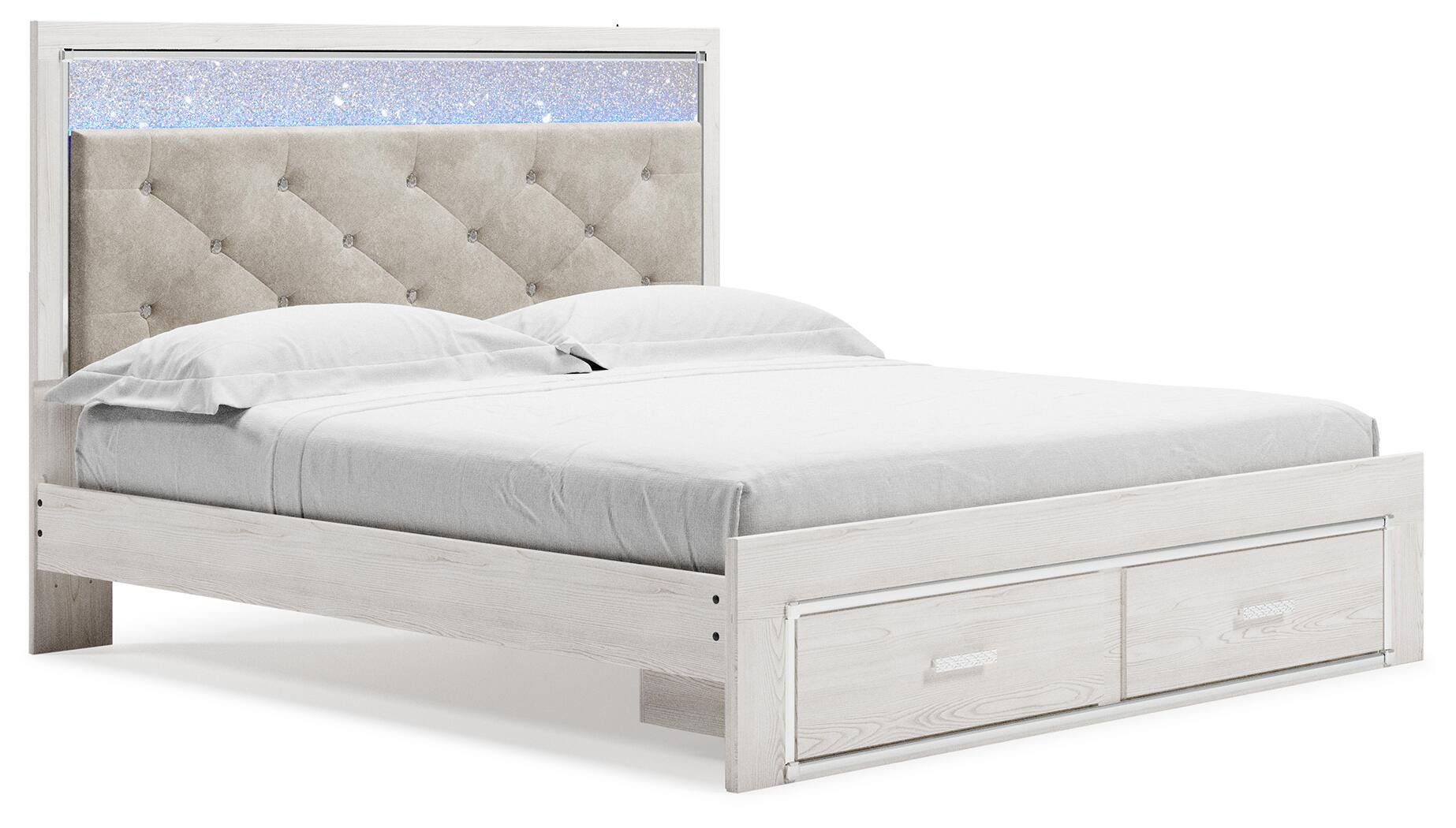 Altyra King Storage Panel Bed and Nightstand — 2-Piece Set Signature Design by Ashley® Bedroom