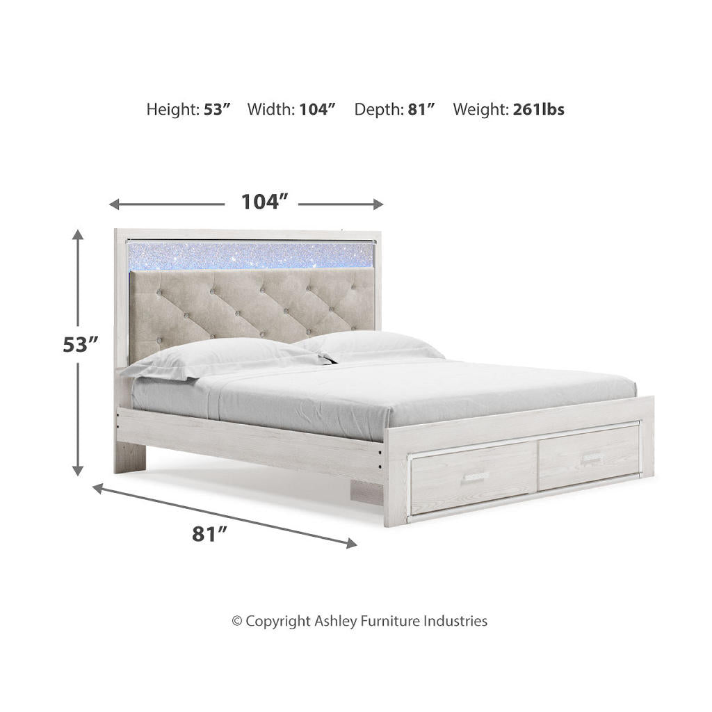 Altyra King Storage Bed, Chest and 2 Nightstands Signature Design by Ashley® Uncategorized