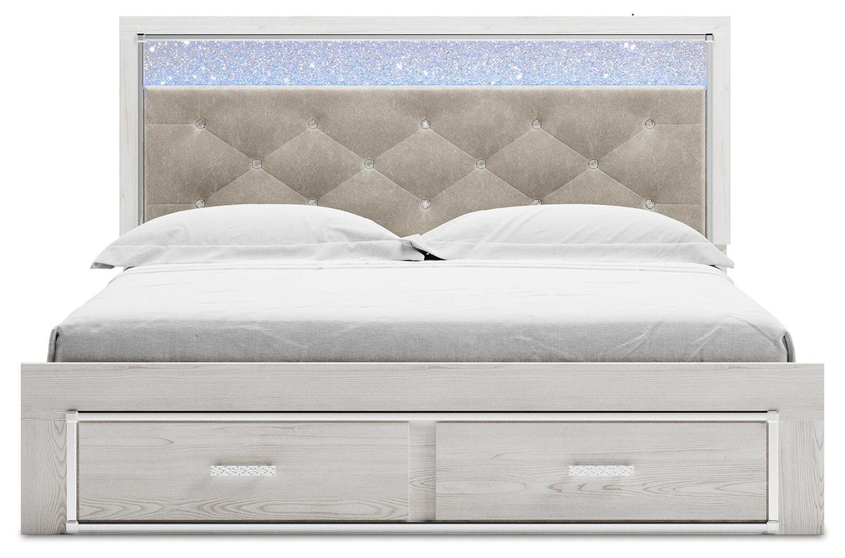 Altyra King Platform Storage Bed 6-Piece Set — 2 Nightstands Signature Design by Ashley® Bedroom