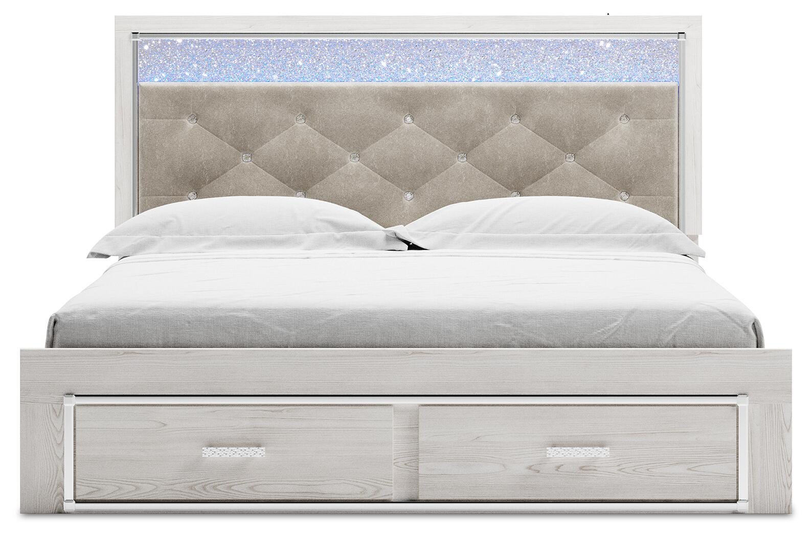 Altyra King Storage Panel Bed and Nightstand — 2-Piece Set Signature Design by Ashley® Bedroom