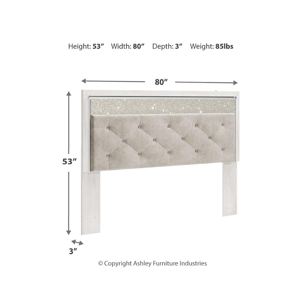 Altyra King/California King Upholstered Panel Headboard Signature Design by Ashley® Bedroom