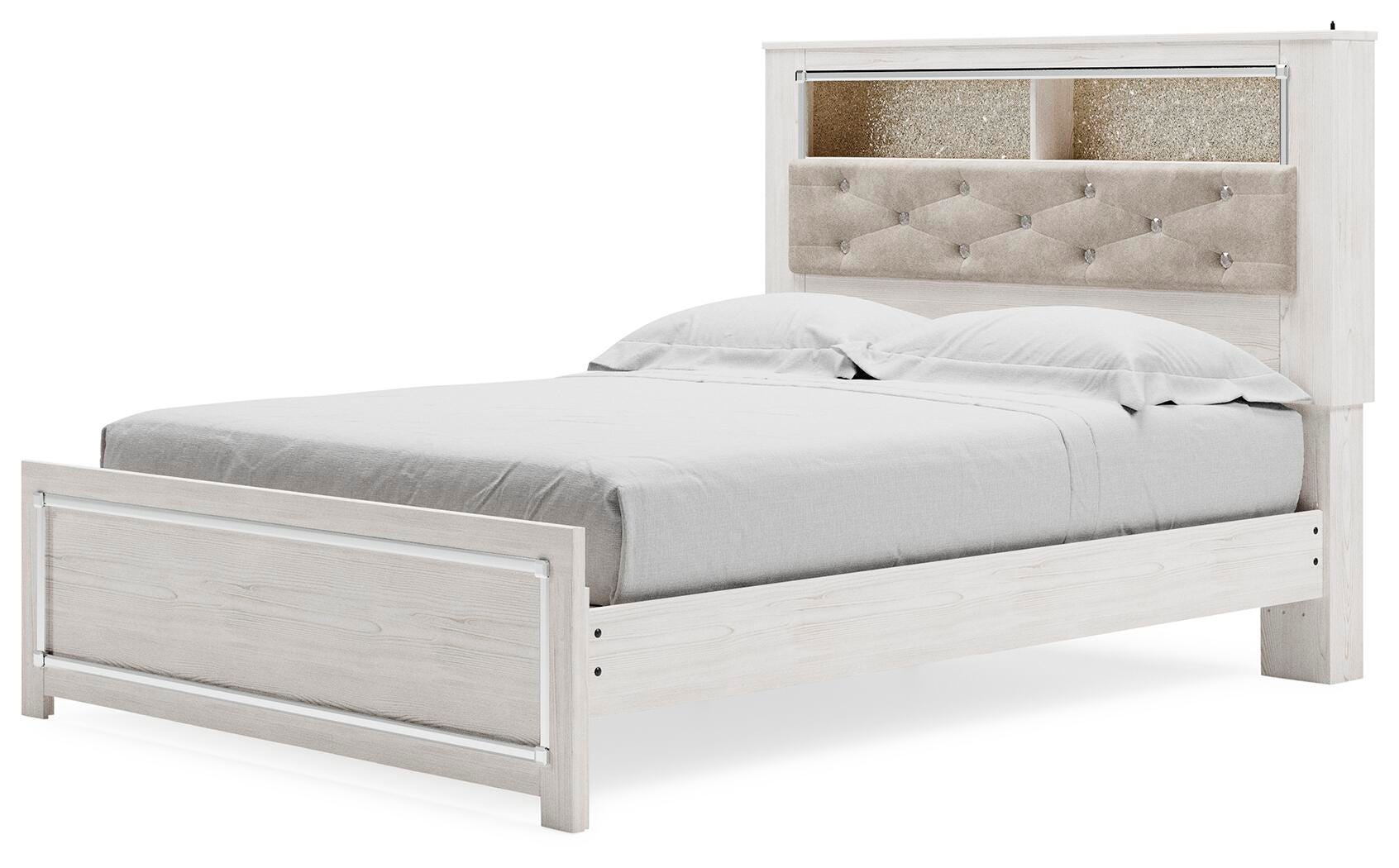 Altyra Queen Bed with Bookcase Headboard, Dresser, Mirror (B25) Signature Design by Ashley® Bedroom
