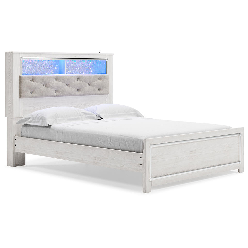 Altyra Queen Bookcase Bed — Pre-Built Platform Variant Signature Design by Ashley® Bedroom