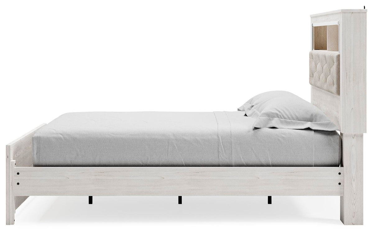 Altyra Queen Bed with Bookcase Headboard, Dresser, Mirror (B25) Signature Design by Ashley® Bedroom