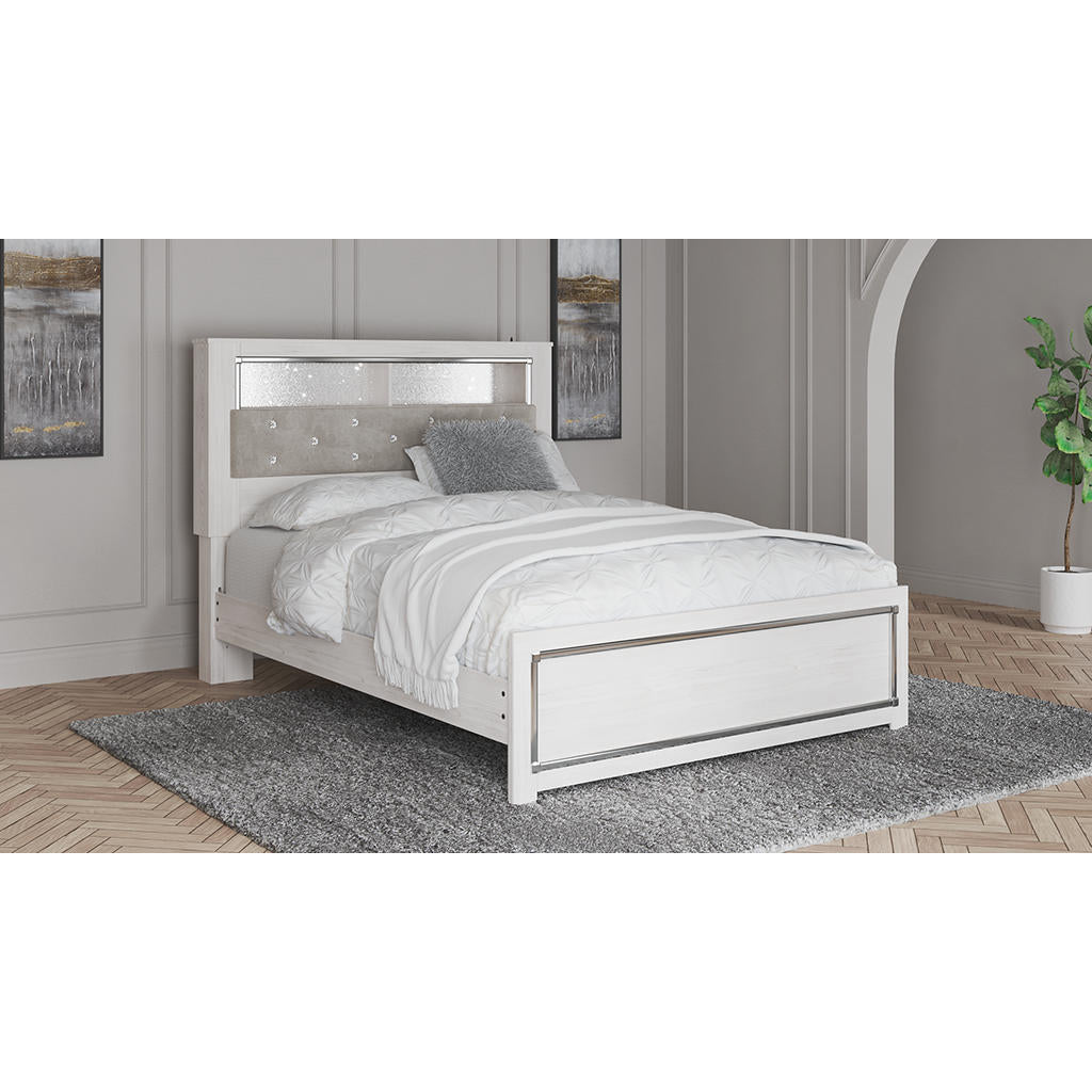 Altyra Queen Bookcase Bed — Pre-Built Platform Variant Signature Design by Ashley® Bedroom