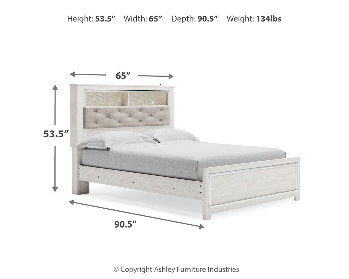 Altyra Queen Bookcase Bed, Dresser, Chest and Nightstand — 4-Piece Signature Design by Ashley® Bedroom