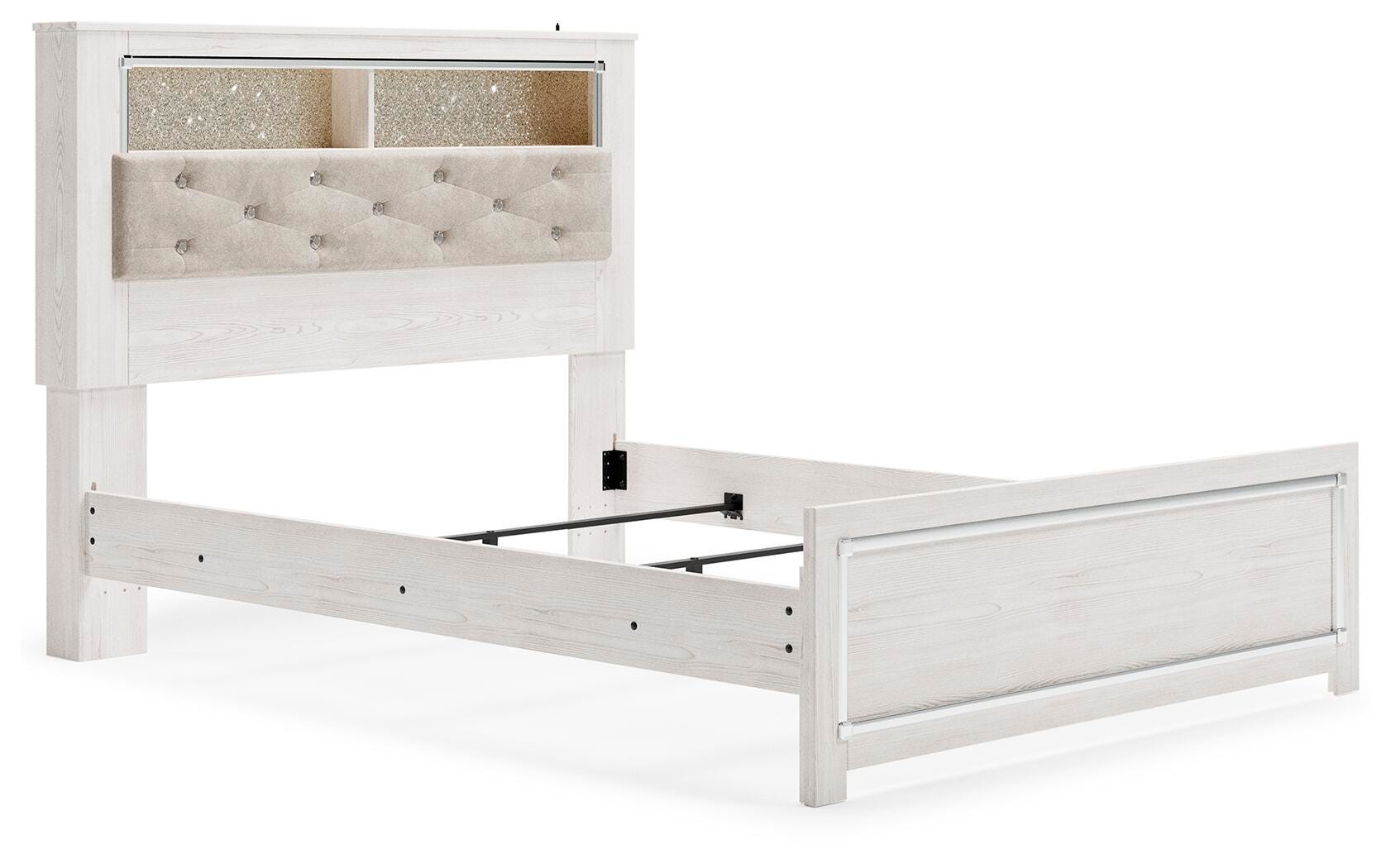 Altyra Queen Bookcase Bed, Dresser, Chest and Nightstand — 4-Piece Signature Design by Ashley® Bedroom