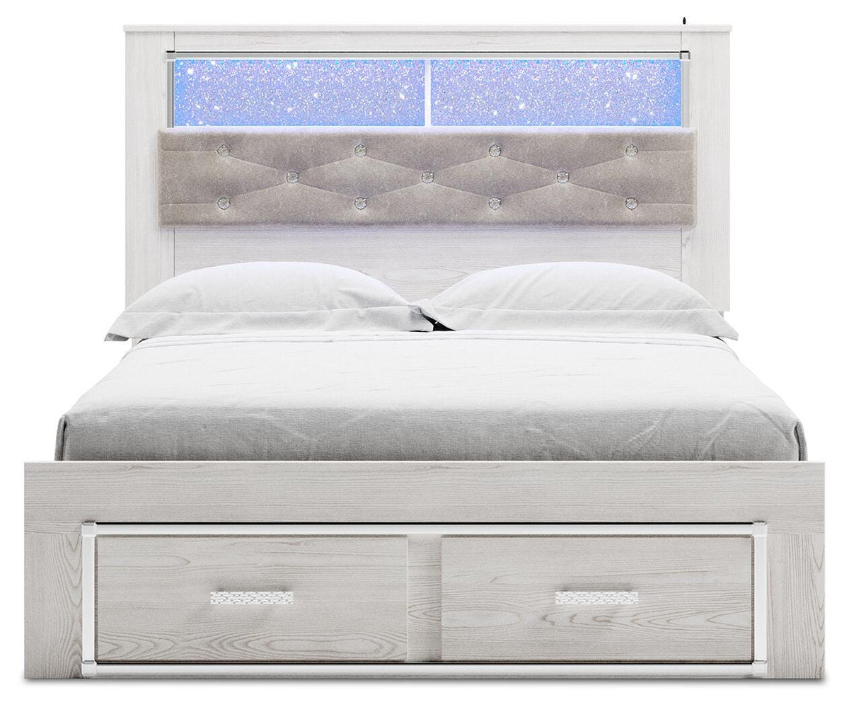 Altyra Queen Panel Storage Bed 5-Piece Set — 2 Nightstands Signature Design by Ashley® Bedroom