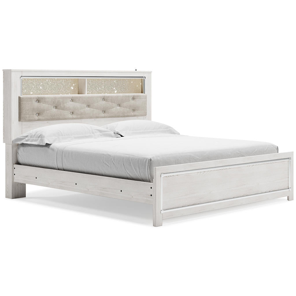 Altyra King Panel Bookcase Bed, Dresser and Mirror Signature Design by Ashley® Uncategorized