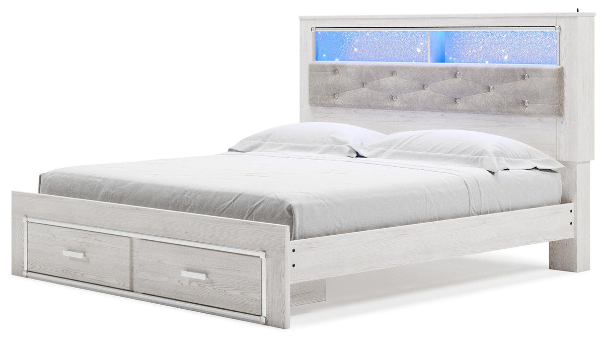 Altyra King Storage Bed with Bookcase Headboard — 5-Piece Set Signature Design by Ashley® Bedroom