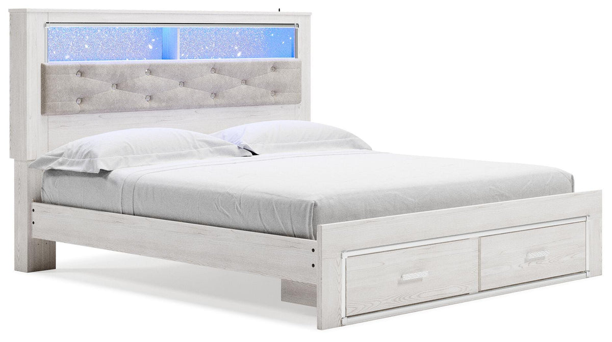 Altyra King Storage Bed with Bookcase Headboard — 5-Piece Set Signature Design by Ashley® Bedroom