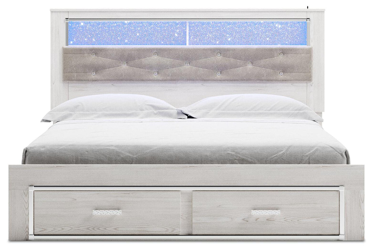 Altyra King Storage Bed with Bookcase Headboard — 5-Piece Set Signature Design by Ashley® Bedroom