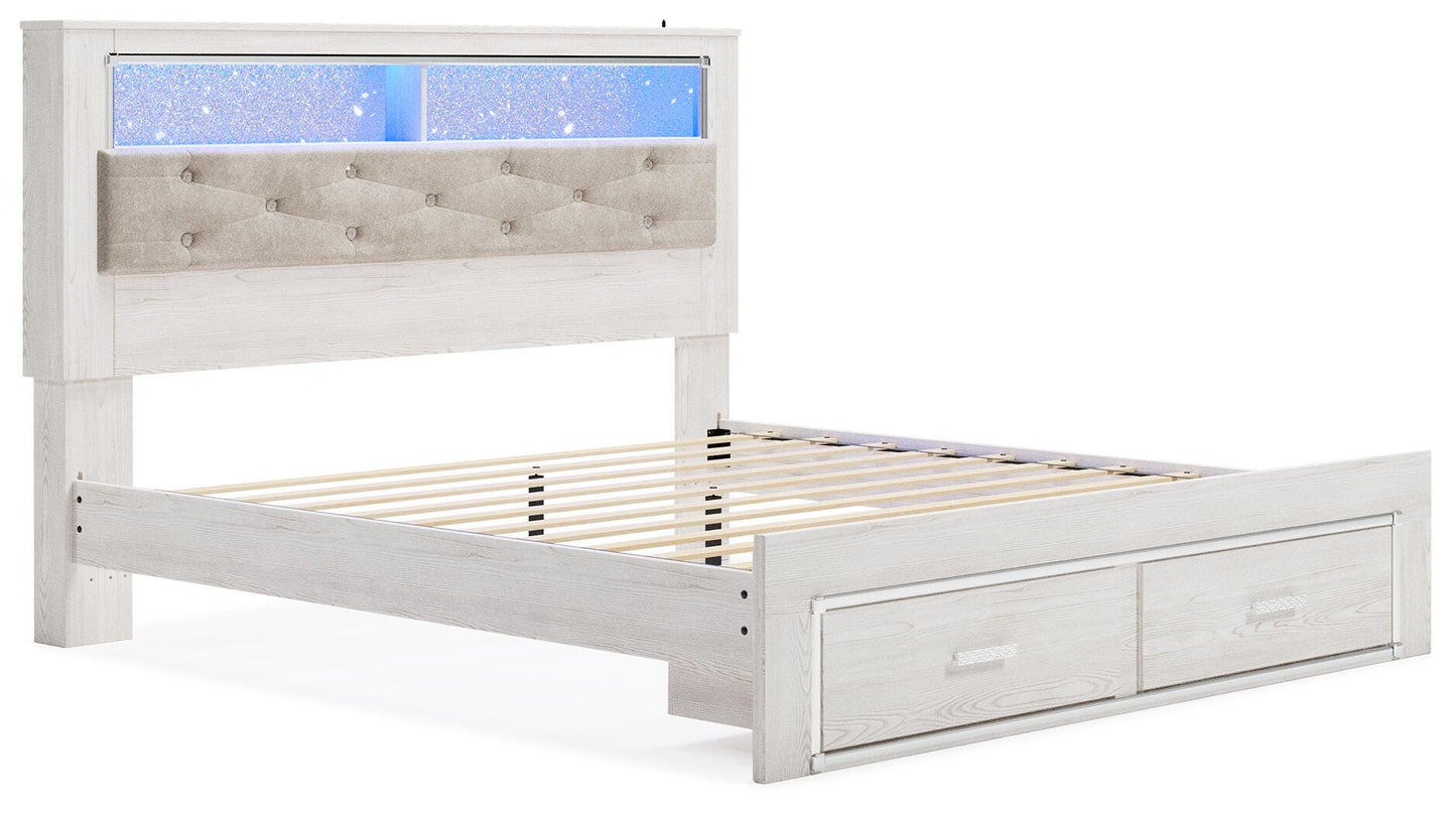 Altyra King Storage Bed with Bookcase Headboard — 5-Piece Set Signature Design by Ashley® Bedroom