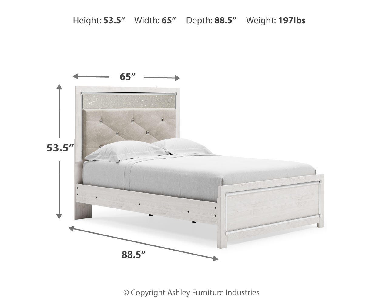 Altyra Full Upholstered Panel Bed 5-Piece Set with Chest Signature Design by Ashley® Bedroom