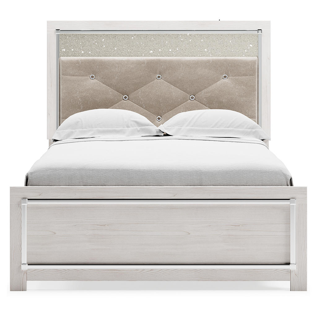 Altyra Full Upholstered Panel Bed, Dresser and Nightstand Signature Design by Ashley® Uncategorized