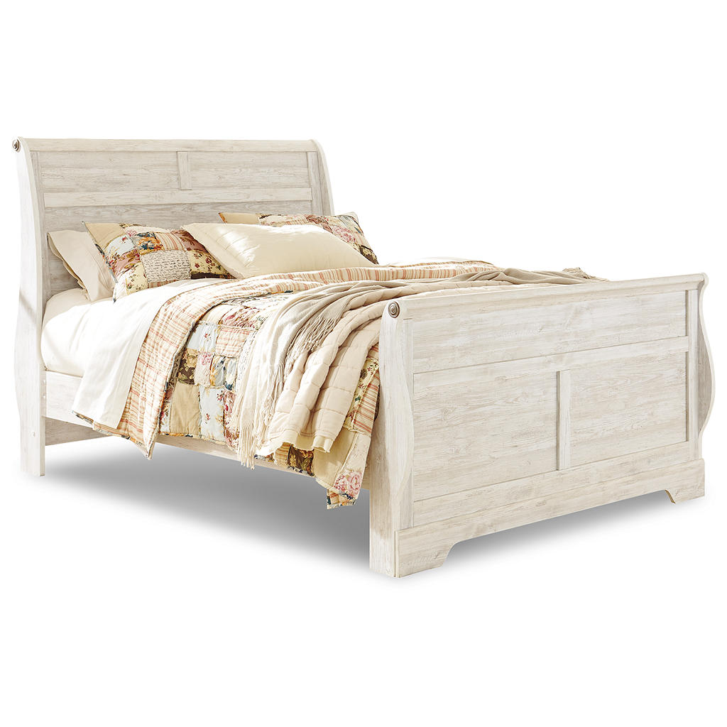 Willowton Queen Sleigh Bed Signature Design by Ashley® Bedroom