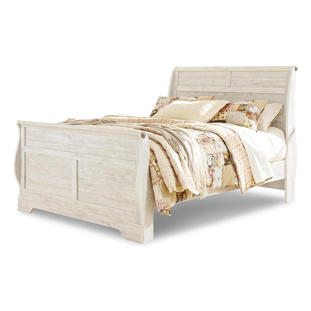 Willowton Queen Sleigh Bed Signature Design by Ashley® Bedroom