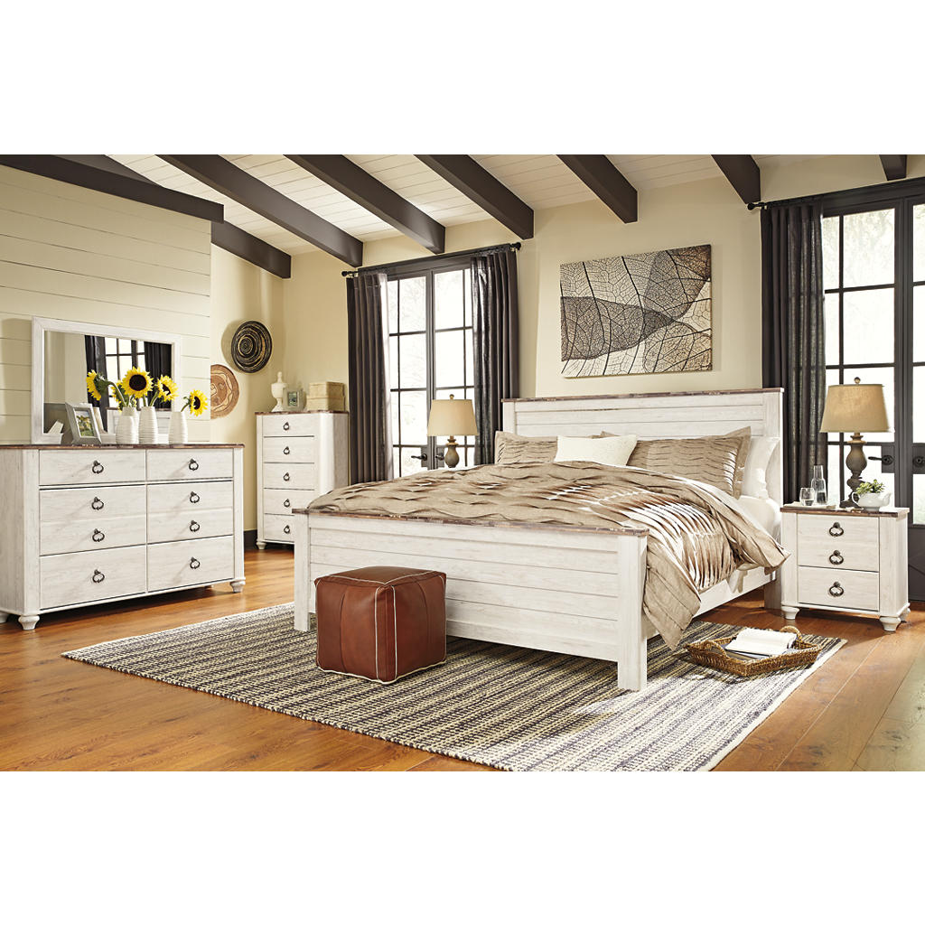 Willowton King/California King Panel Headboard Signature Design by Ashley® Bedroom