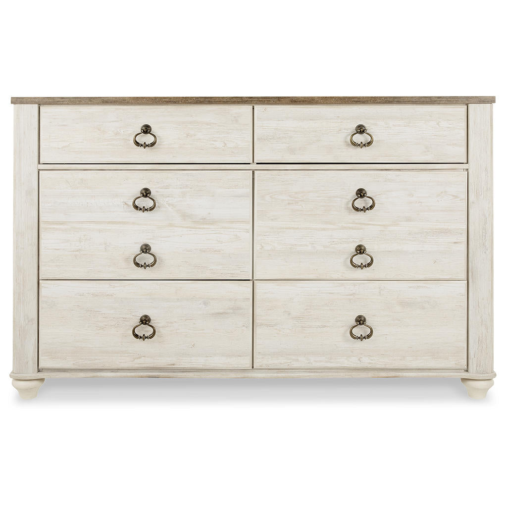 Willowton Queen Sleigh Bed and Dresser Signature Design by Ashley® Uncategorized
