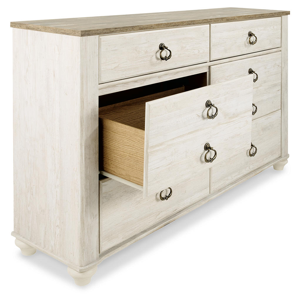 Willowton Queen Sleigh Bed, Dresser and Chest Signature Design by Ashley® Uncategorized