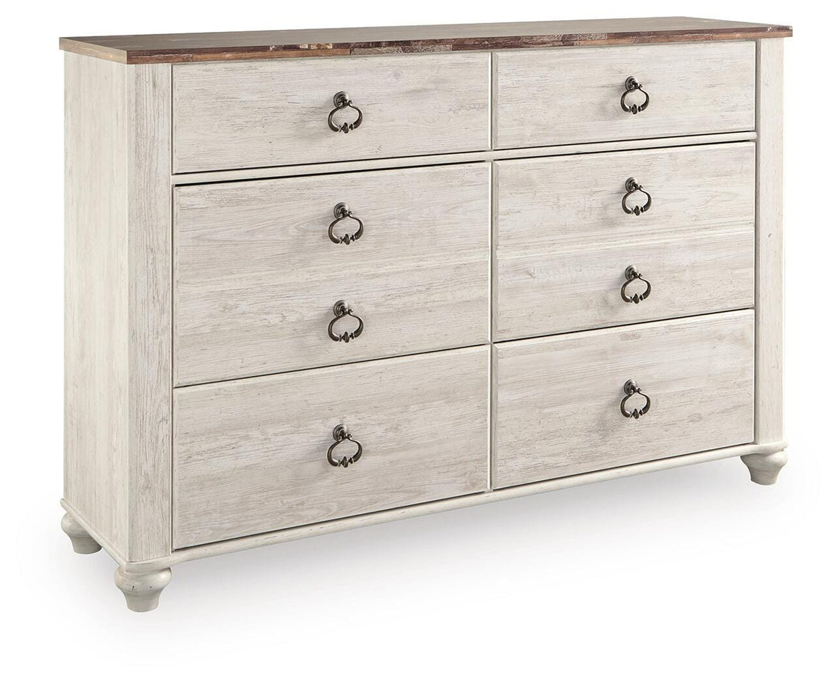 Willowton Full Panel Bed, Dresser, Chest and Nightstand Signature Design by Ashley® Bedroom