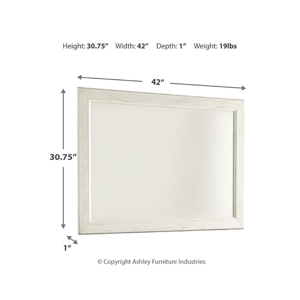 Willowton Bedroom Mirror Signature Design by Ashley® Wall Decor