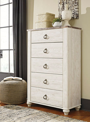 Willowton Chest of Drawers Signature Design by Ashley® Bedroom