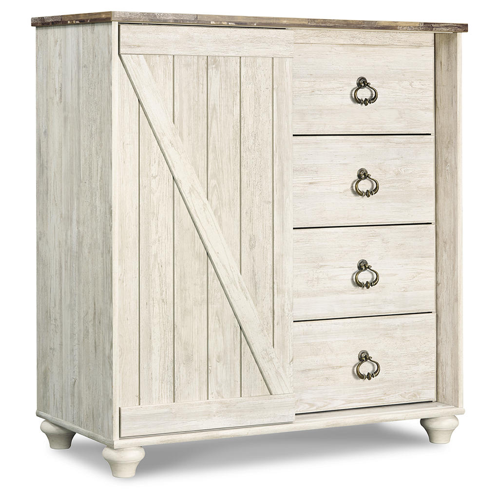 Willowton Queen Sleigh Bed, Dresser and Chest Signature Design by Ashley® Uncategorized