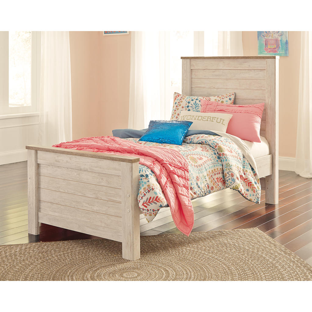 Willowton Twin Panel Bed and Dresser Signature Design by Ashley® Uncategorized