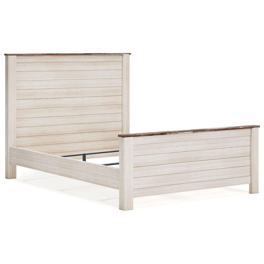 Willowton Queen Panel Bed, Dresser, Mirror, and Nightstand Signature Design by Ashley® Uncategorized