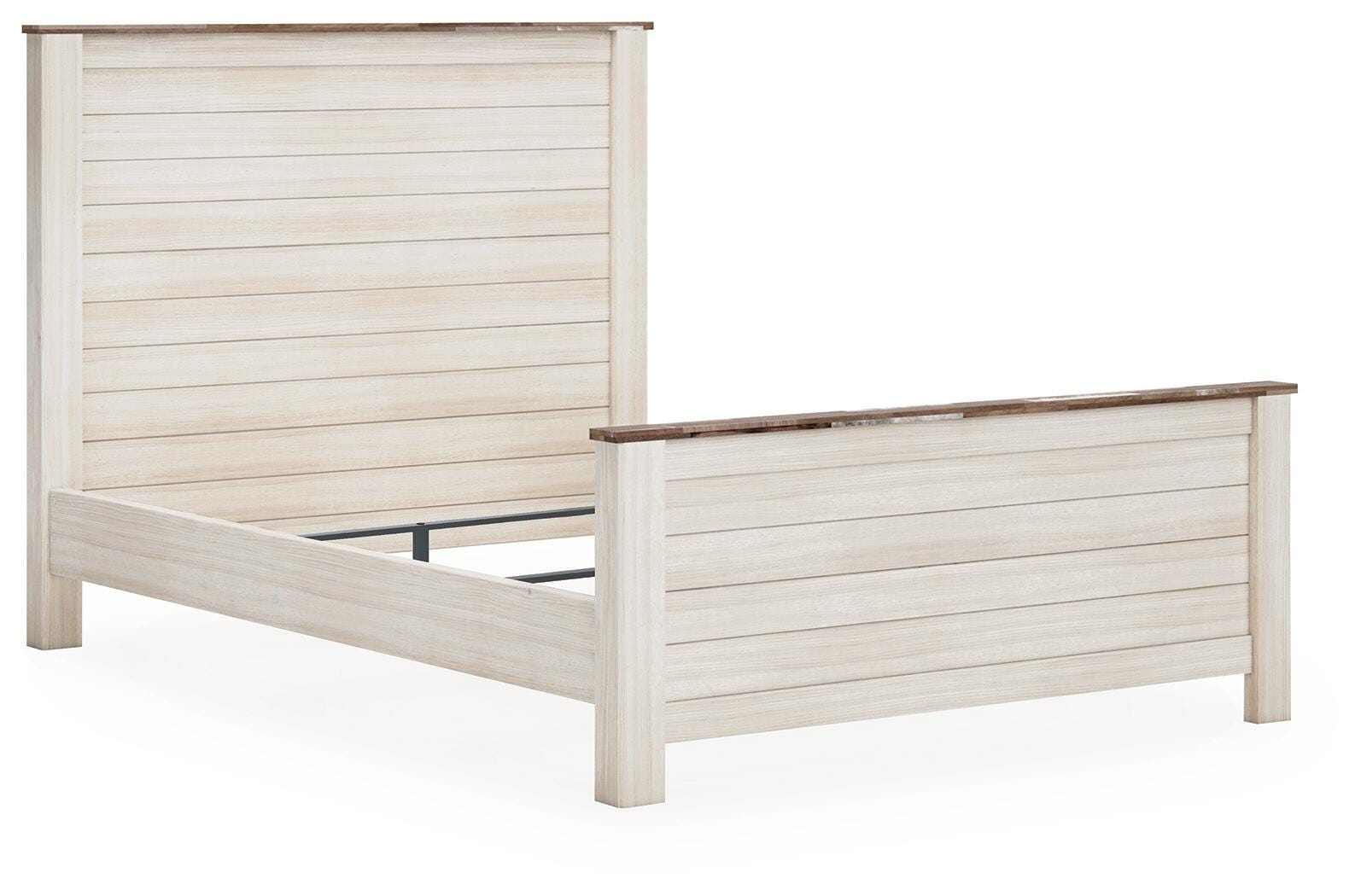 Willowton Queen Panel Bed, Dresser and Mirror — 3-Piece Set Signature Design by Ashley® Bedroom